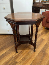 Load image into Gallery viewer, Vintage Ornate 2 Tier Table