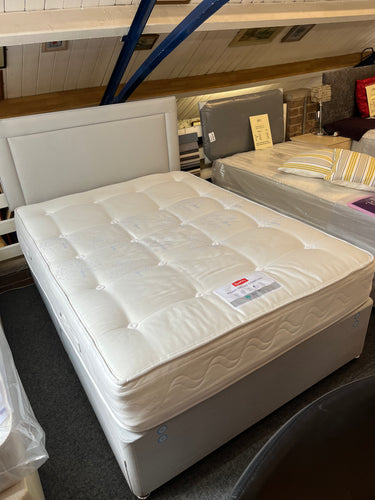 4 Ft 6 Bed Set with Storage and Headboard
