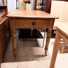 Load image into Gallery viewer, Vintage Rustic Farmhouse Pine Table