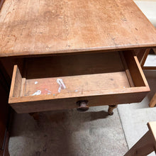 Load image into Gallery viewer, Vintage Rustic Farmhouse Pine Table