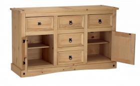 Corona Sideboard 2 Doors & 5 Drawers