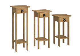 Corona Plant Stands - set of 3