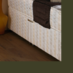 Load image into Gallery viewer, Saffron Orthopaedic Bed Set - 3ft , 4ft , 4ft6&quot;, 5ft , 6ft