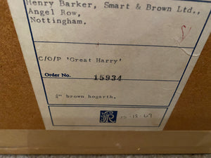 Framed Picture of the Ship “Great Harry”