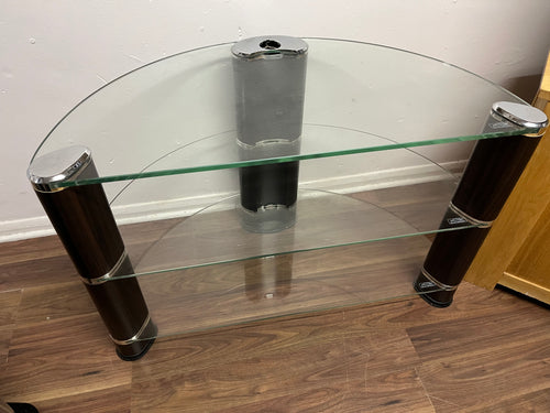 Glass and Wood Effect TV/Entertainment Unit