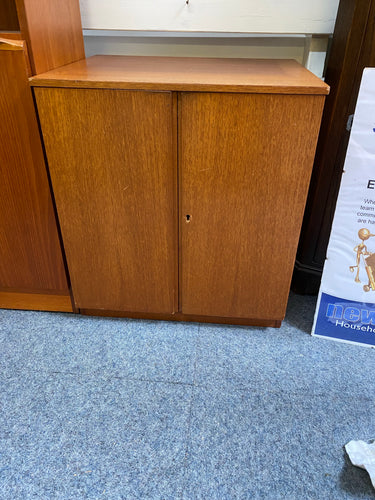 Small Storage Cupboard with Interior Shelf